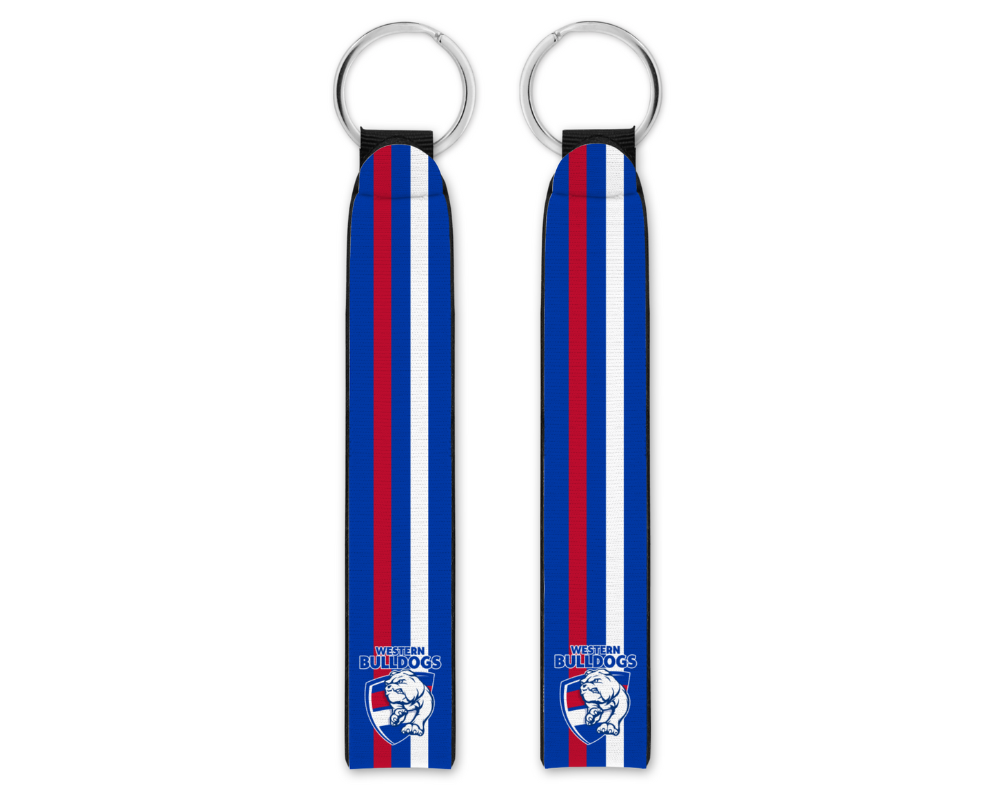 Western Bulldogs Wristband Keychain (001)