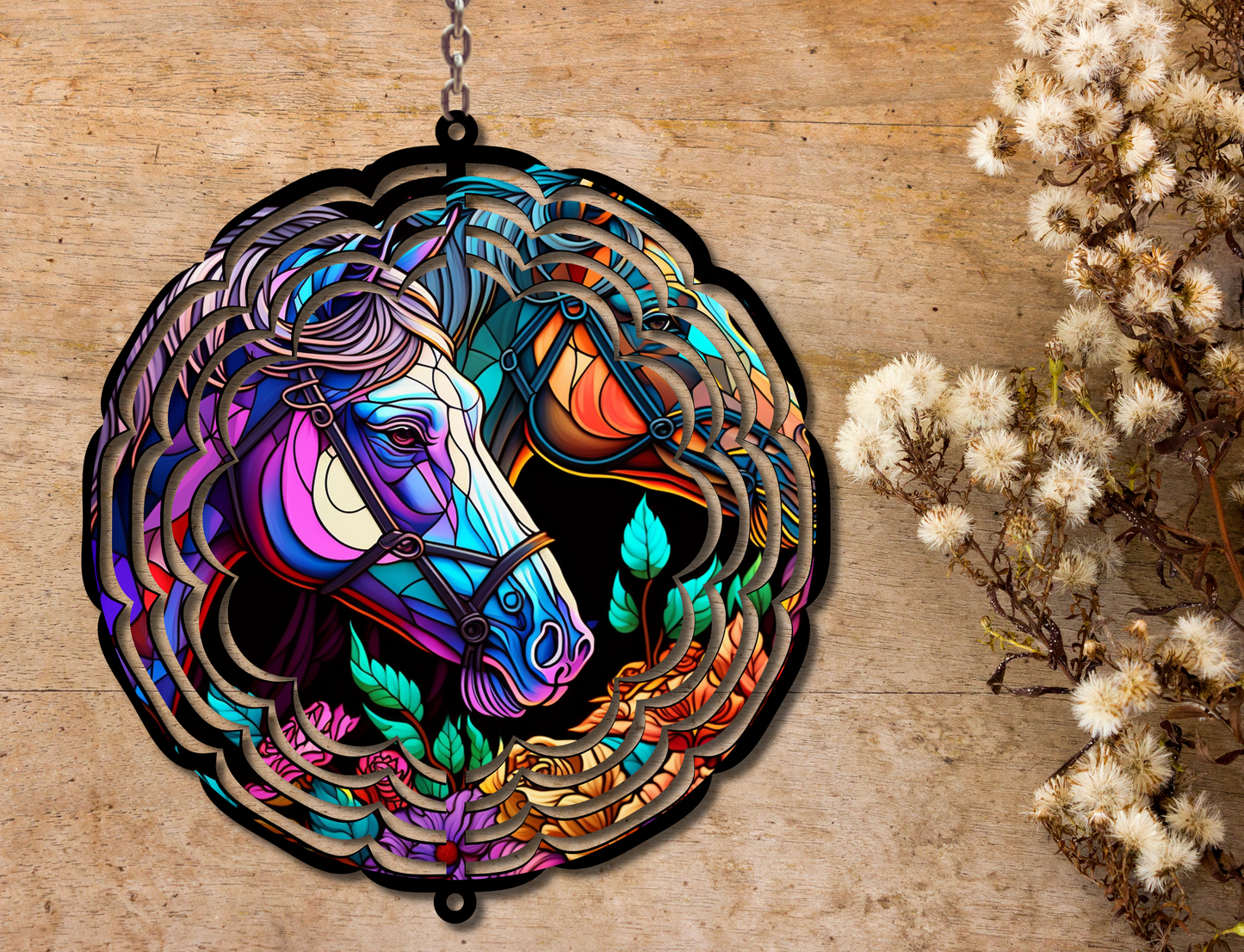 Horse Wind Spinner (102)