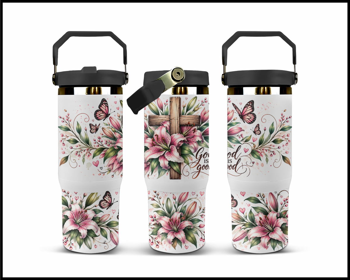 God Is Good Stainless Steel Big Guzzler Tumbler (2016)