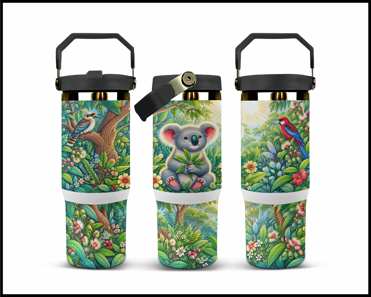 Sweet Koala Sunshine Stainless Steel Big Guzzler Tumbler (2043)