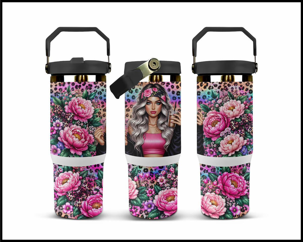 I'm The Sweet Temptation Your Doctor Warned You About Stainless Steel Big Guzzler Tumbler (2058)