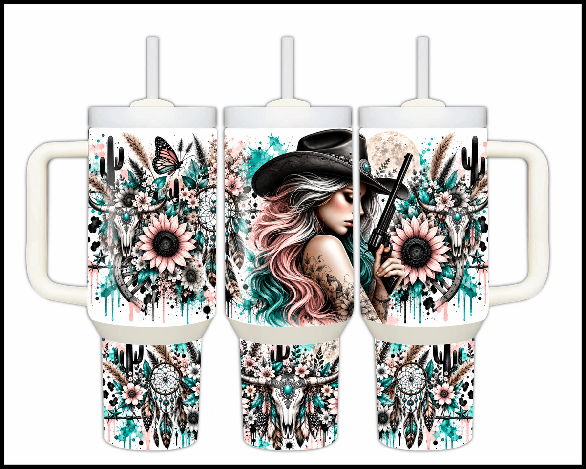 Boots Dirt and A Heart of Gold Stainless Steel Big Guzzler Tumbler (2077)