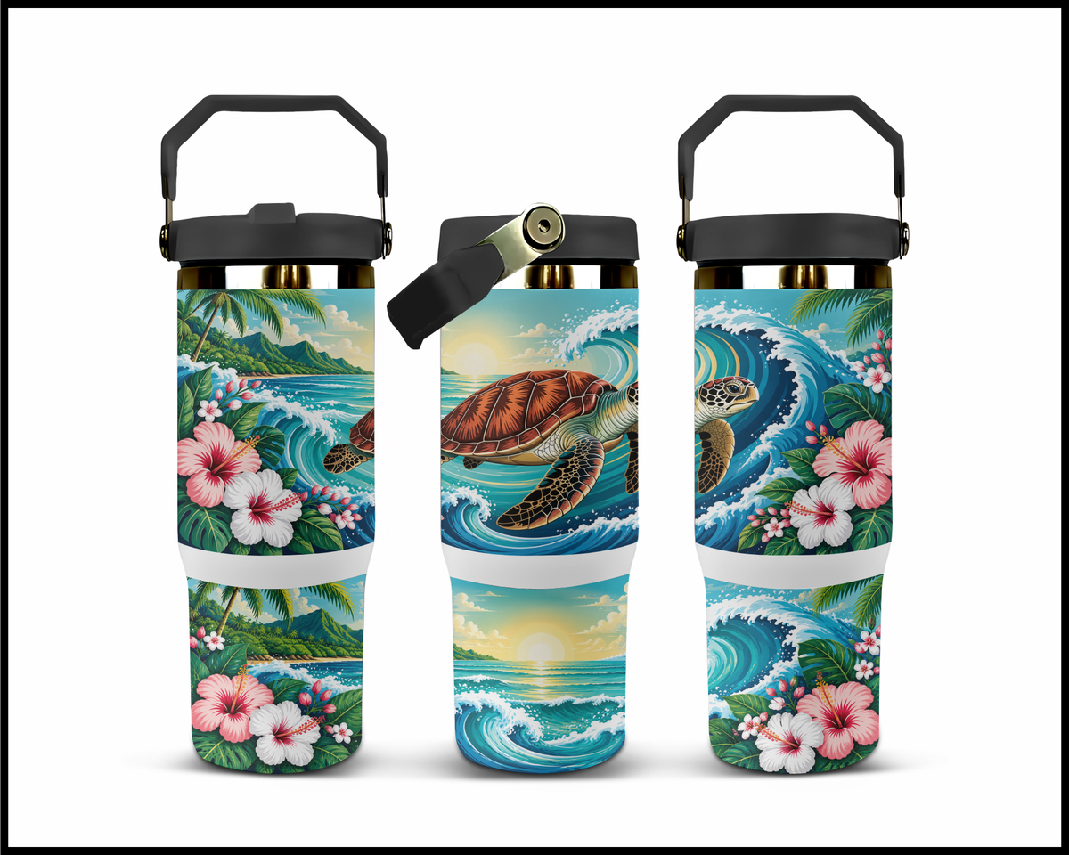 Making Waves Stainless Steel Big Guzzler Tumbler (2086)