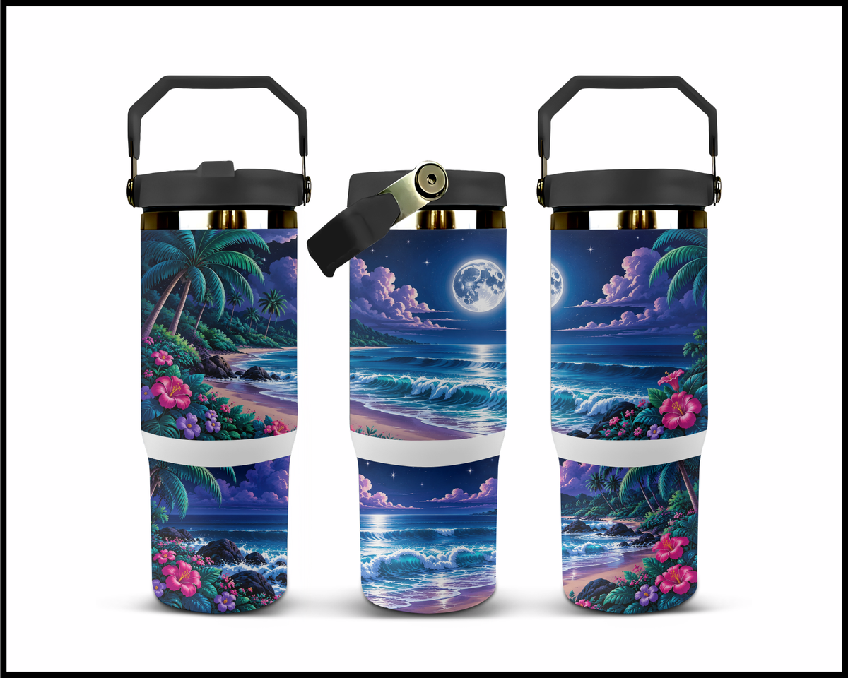 Total Eclipse of the Heart Stainless Steel Big Guzzler Tumbler (2093)