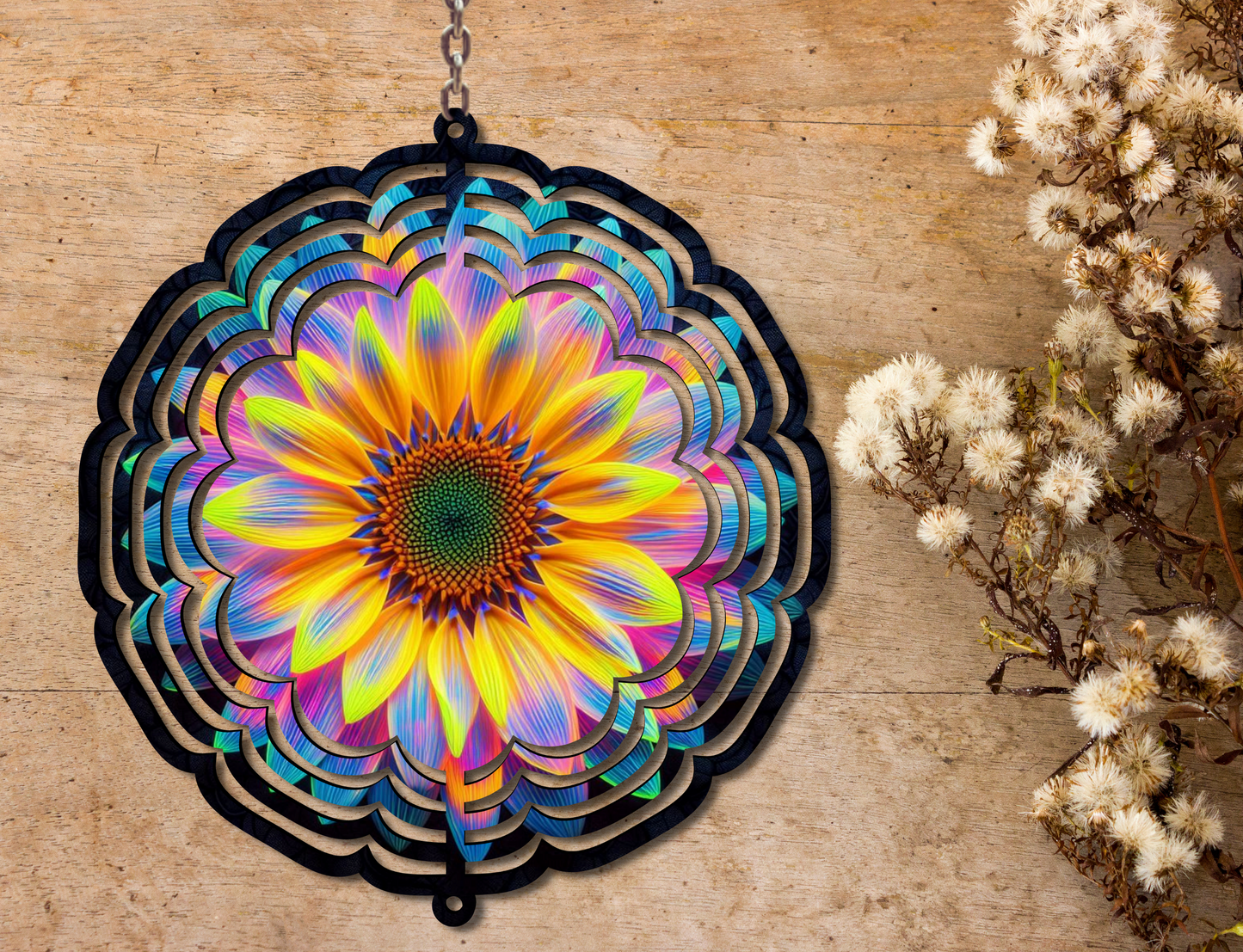 Floral Wind Spinner (349)