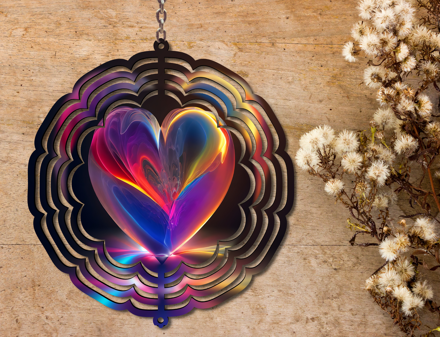 Heart Wind Spinner (324)