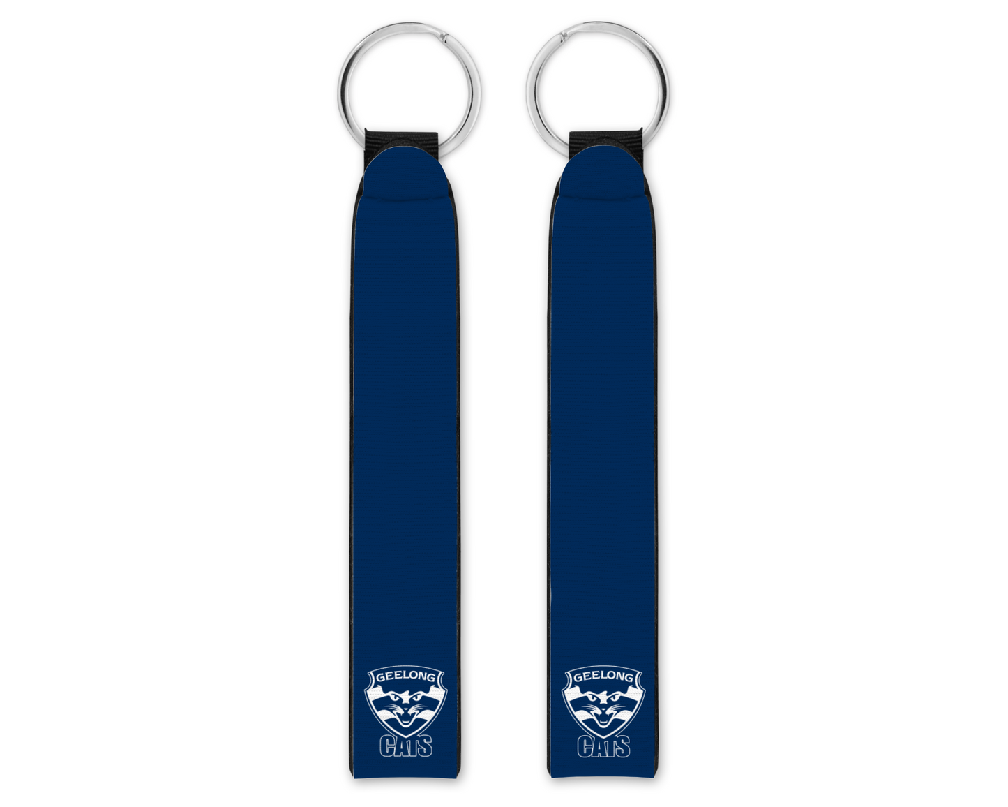 Geelong Cats Wristband Keychain (071)