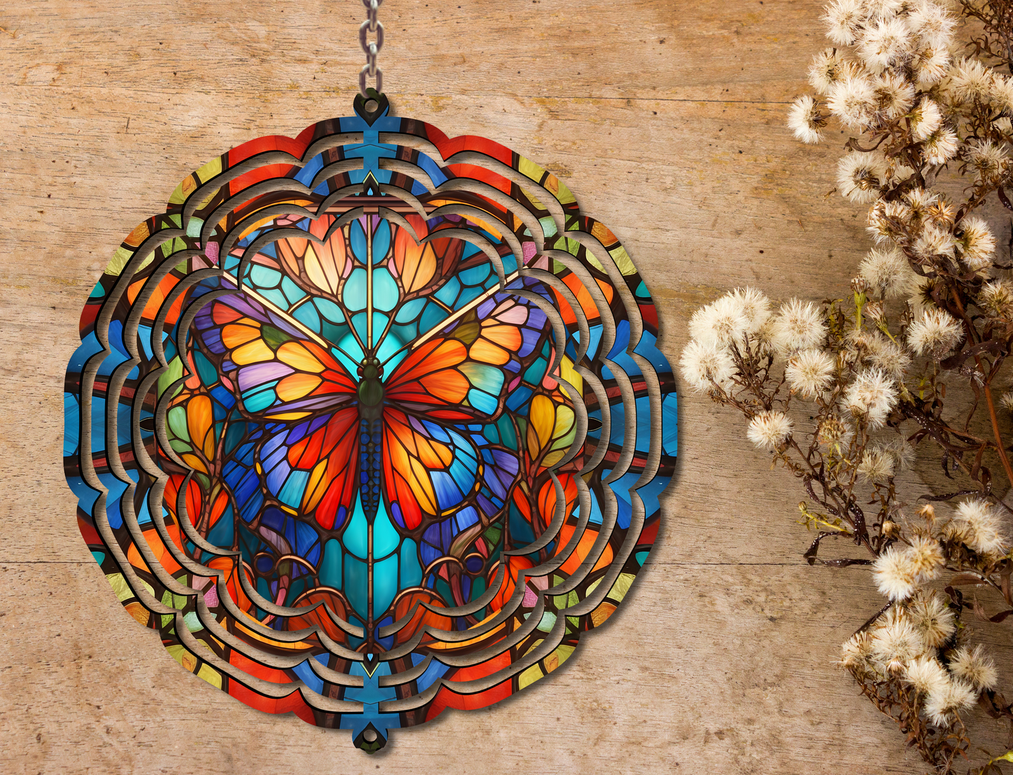 Butterfly Wind Spinner (146)