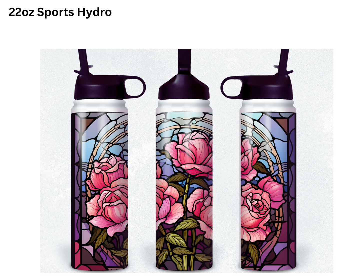 Pink Roses Tumbler