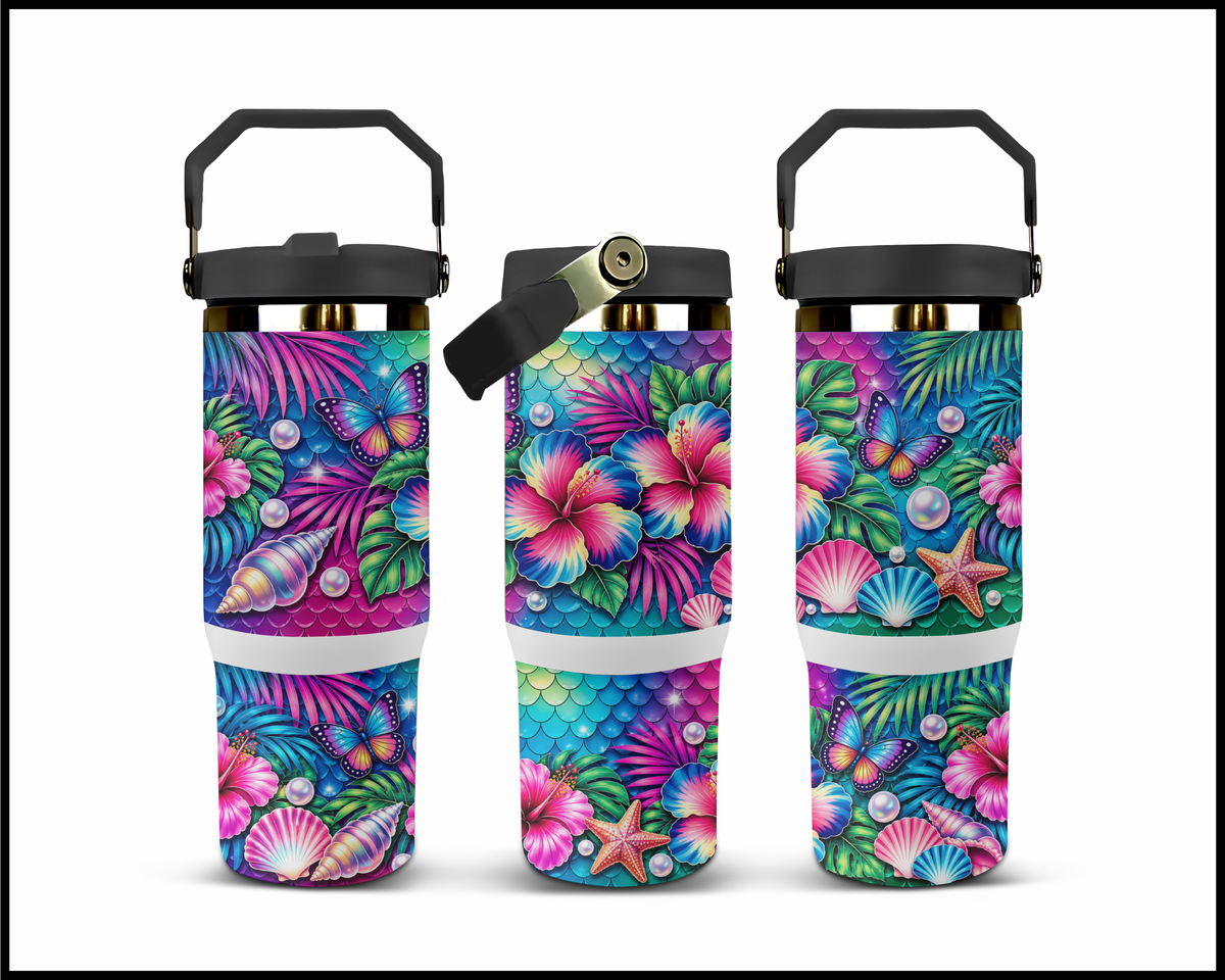 Fin-tastic Vibes Stainless Steel Big Guzzler Tumbler (2113)
