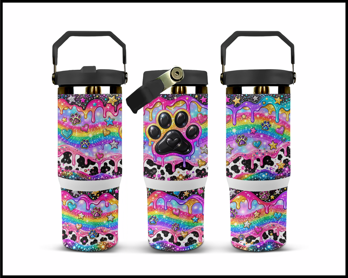 Pawsitively Fabulous Stainless Steel Big Guzzler Tumbler (2115)