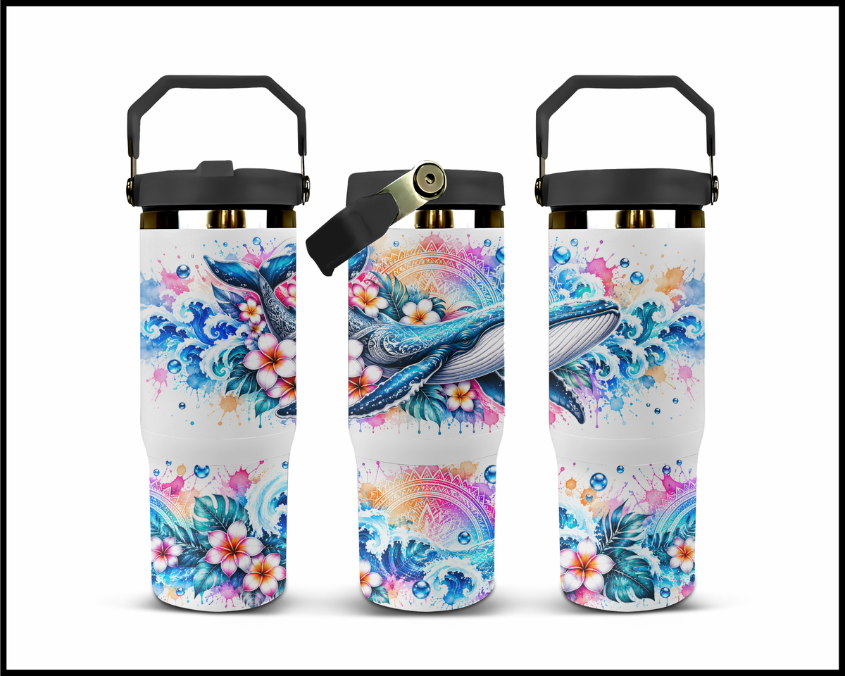 Filigree Fin Stainless Steel Big Guzzler Tumbler (2133)