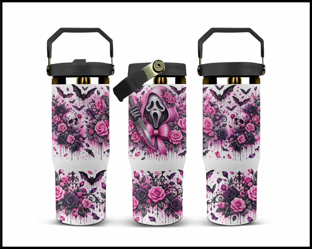 Cute But Psycho Stainless Steel Big Guzzler Tumbler (2228)