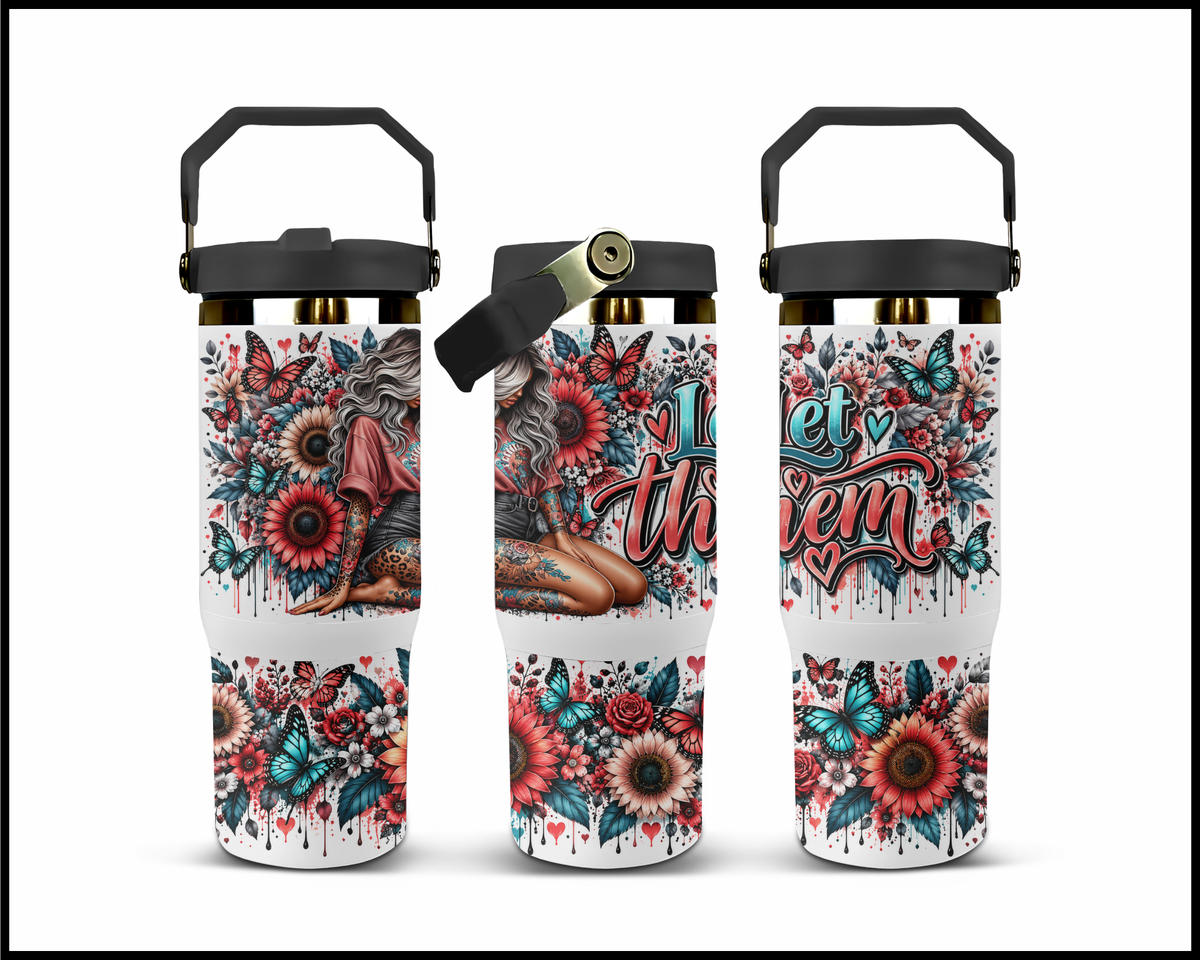 Let Them Stainless Steel Big Guzzler Tumbler (2235)