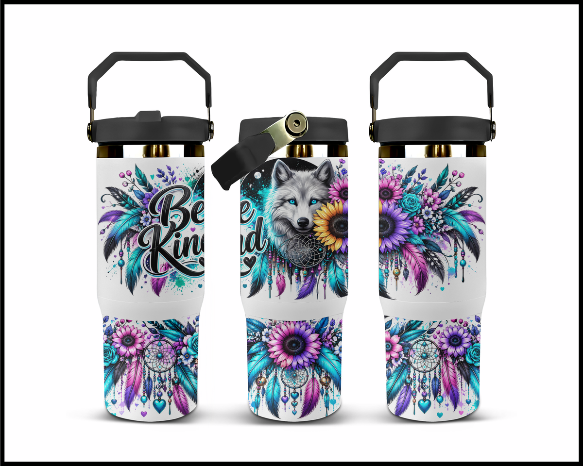 Be Kind Stainless Steel Big Guzzler Tumbler (2250)