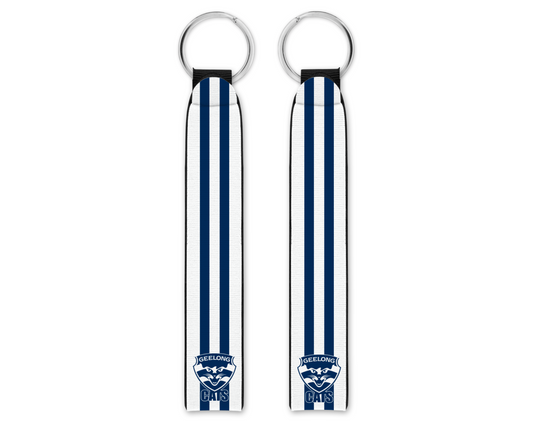 Geelong Cats Wristband Keychain (072)