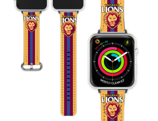 Brisbane Lions Apple Watch Band (108)