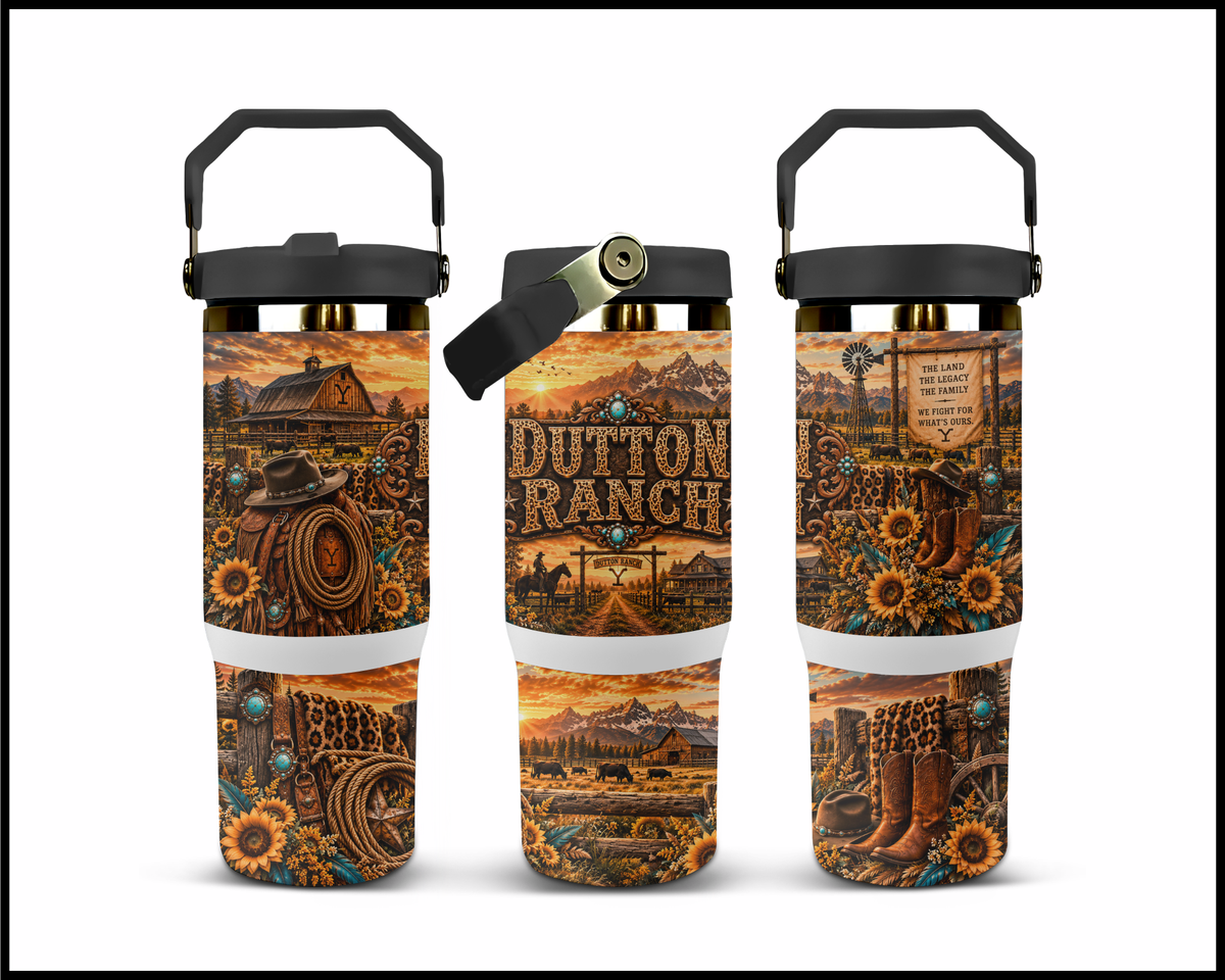Dutton Ranch Stainless Steel Big Guzzler Tumbler (2336)