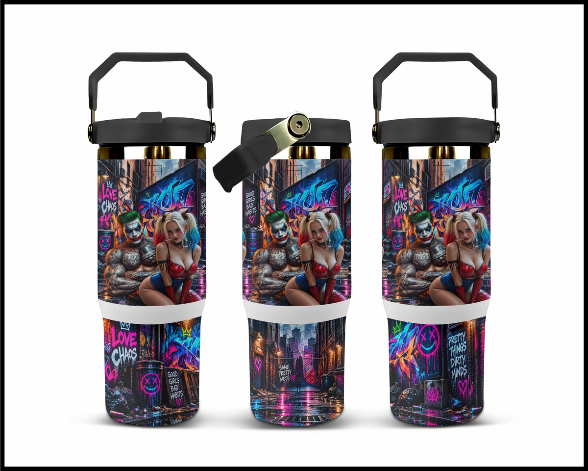 Bad Influences Only Stainless Steel Big Guzzler Tumbler (2341)