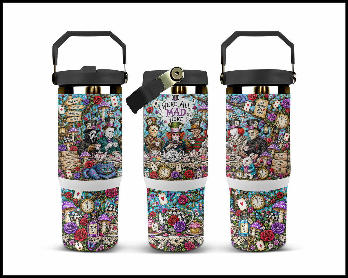 Unbirthday Bloodbath Stainless Steel Big Guzzler Tumbler (2344)