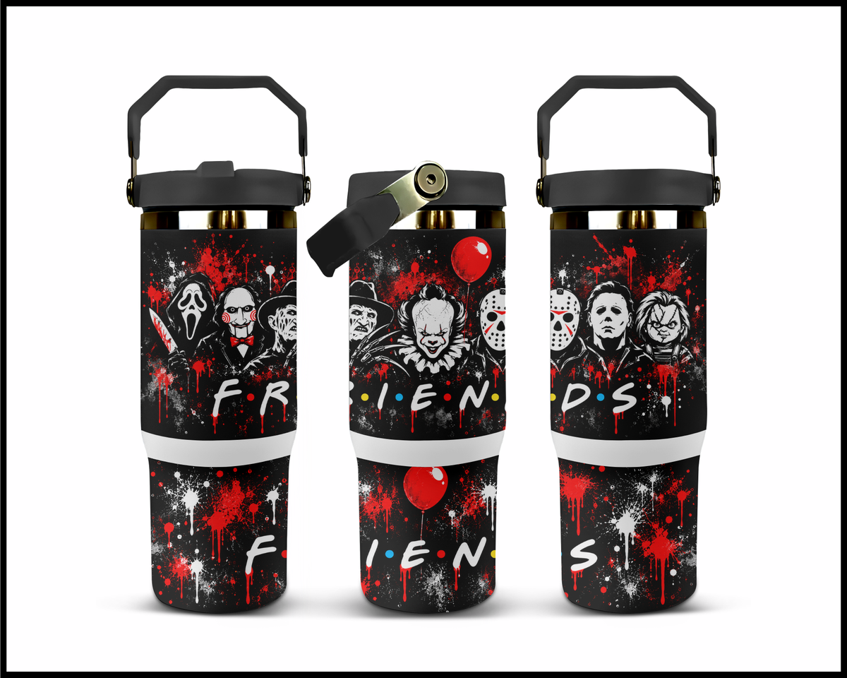 I'll Be There For Your Demise Stainless Steel Big Guzzler Tumbler (2349)