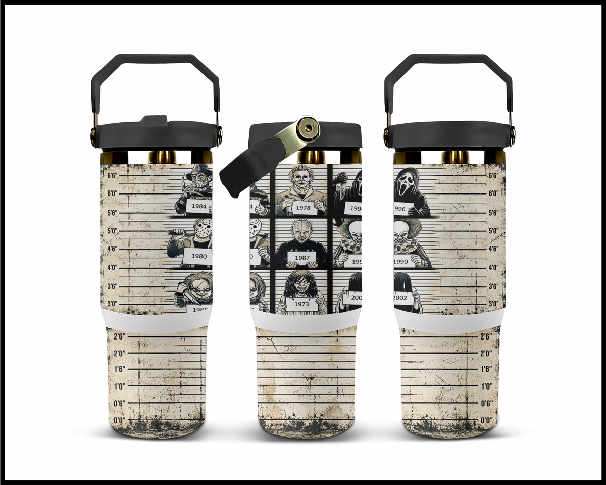 Maximum Security Nightmares Stainless Steel Big Guzzler Tumbler (2369)