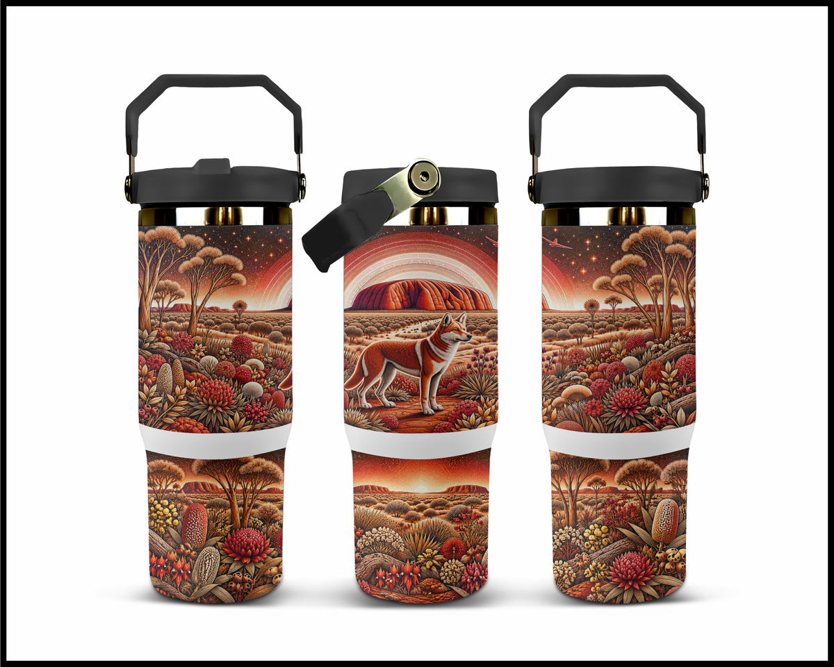 Spirit of the Red Sand Stainless Steel Big Guzzler Tumbler (2378)