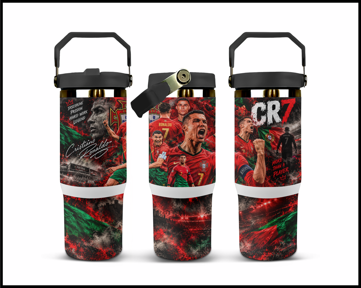 Cristiano Ronaldo Stainless Steel Big Guzzler Tumbler (2392)
