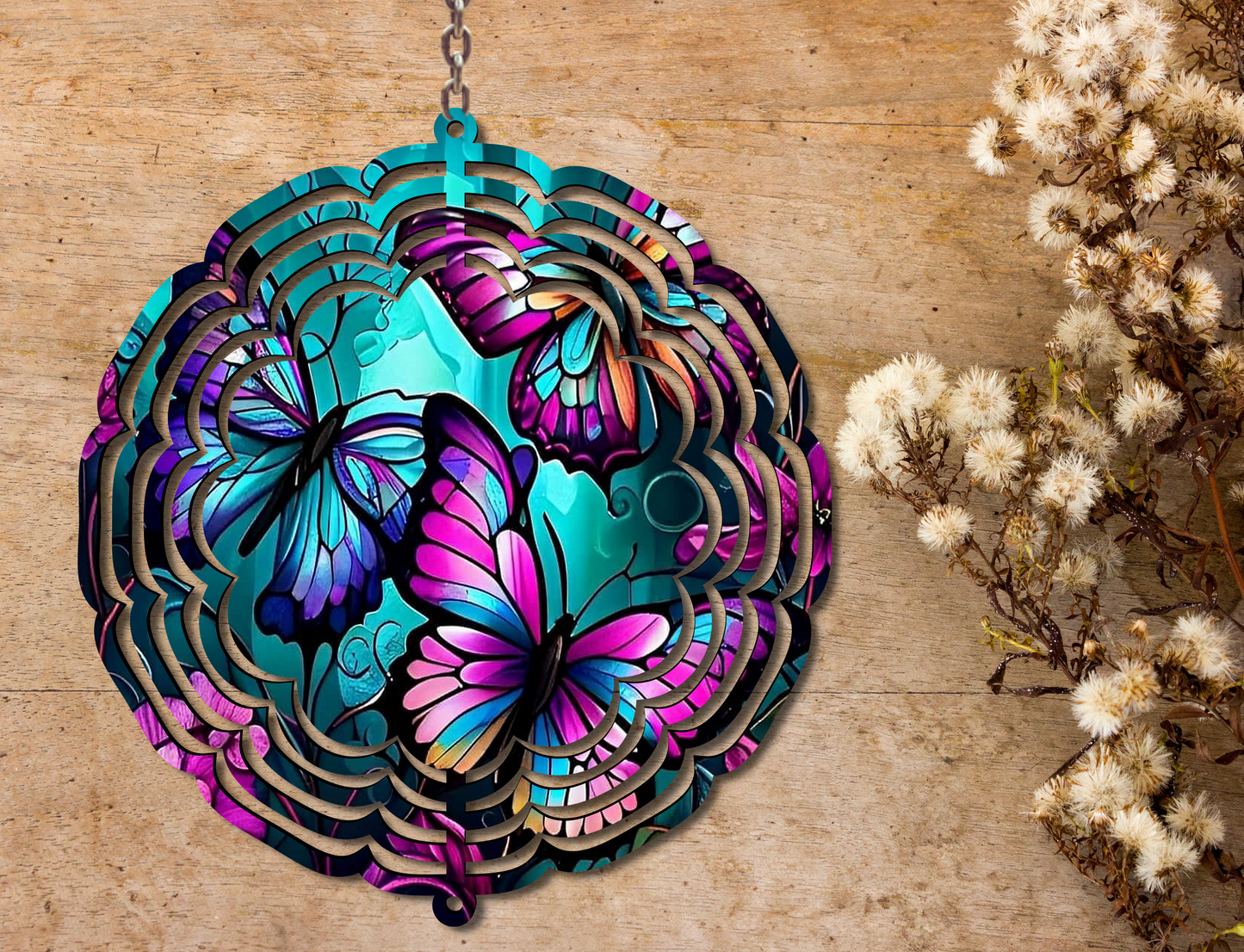 Butterflies Wind Spinner (150)