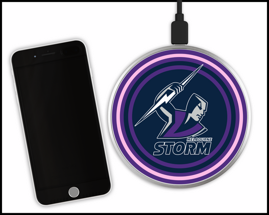 Melbourne Storm Sublimated Wireless Phone Charger (004)
