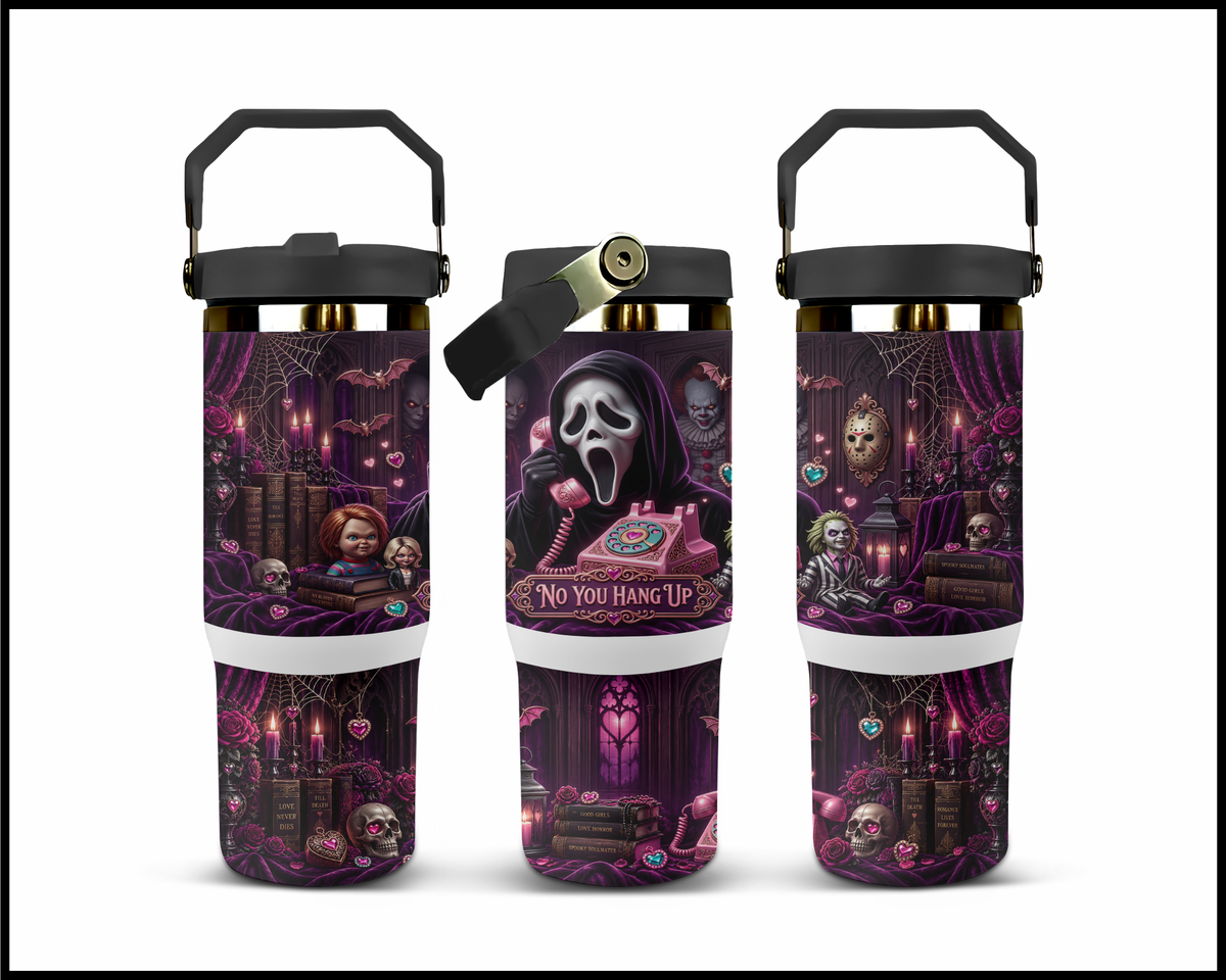 Talk Slasher To Me Stainless Steel Big Guzzler Tumbler (2403)