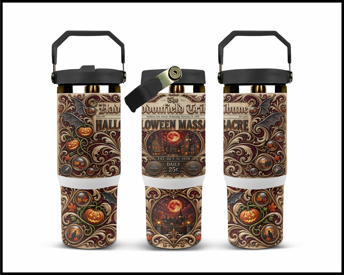 Extra! Extra! Read All About My Chaos Stainless Steel Big Guzzler Tumbler (2415)