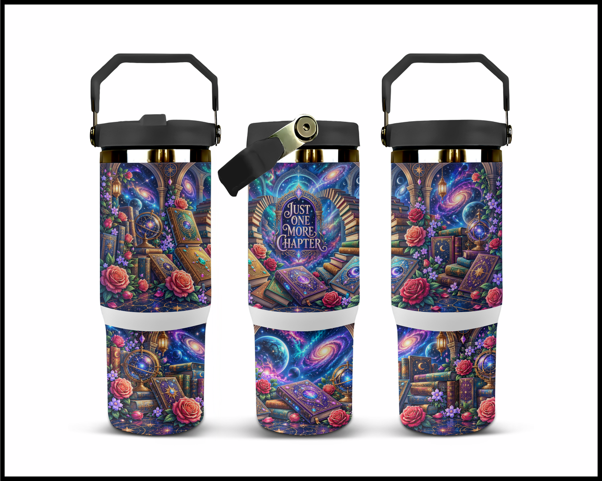 Just One More Chapter Stainless Steel Big Guzzler Tumbler (2436)
