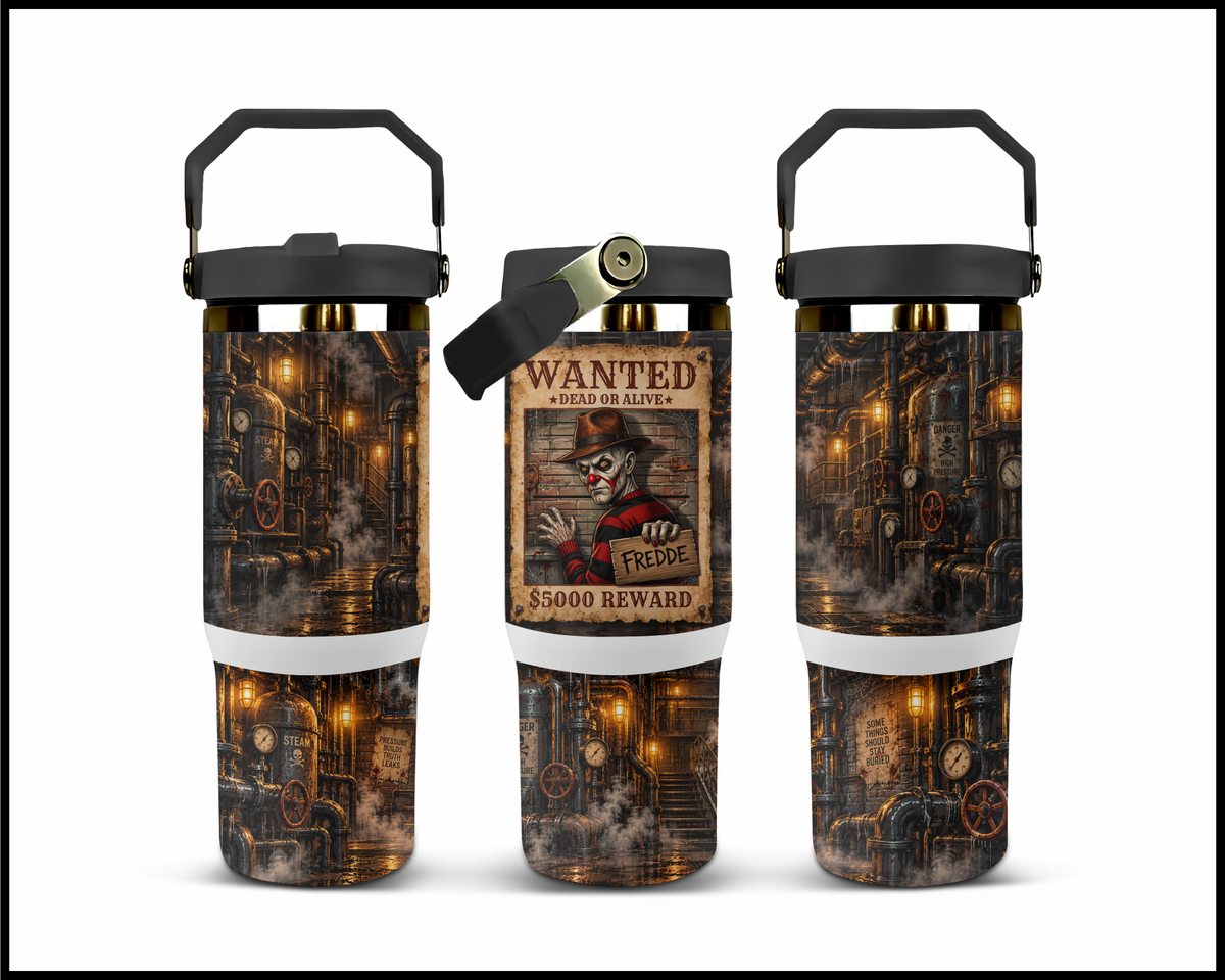 Highly Dangerous, Deeply Unstable, Heavily Caffeinated Stainless Steel Big Guzzler Tumbler (2438)