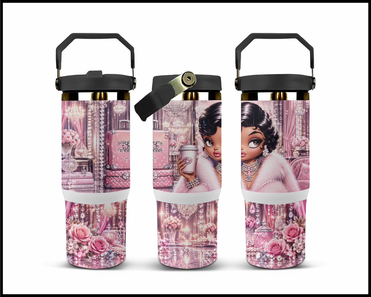 First Class Cravings Stainless Steel Big Guzzler Tumbler (2447)