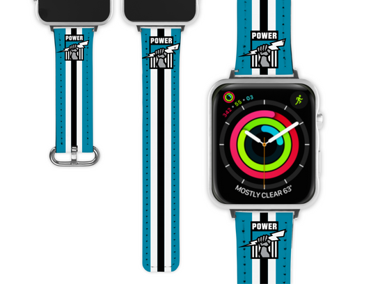 Port Adelaide Power Apple Watch Band (025)