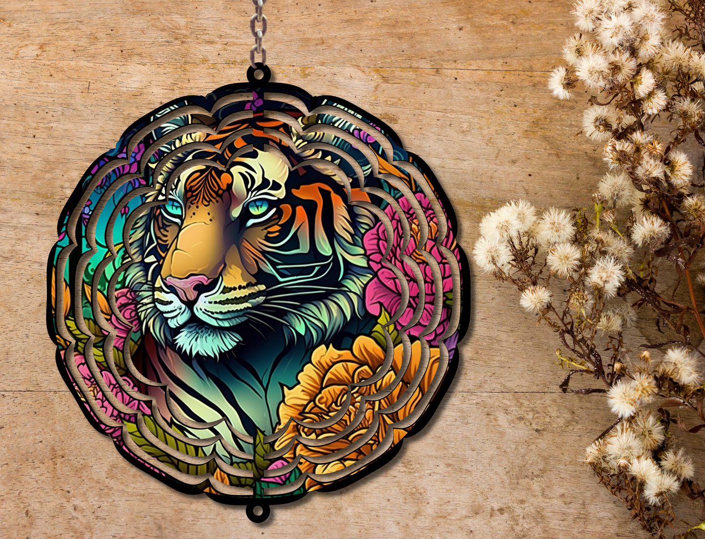 Tiger Wind Spinner (124)