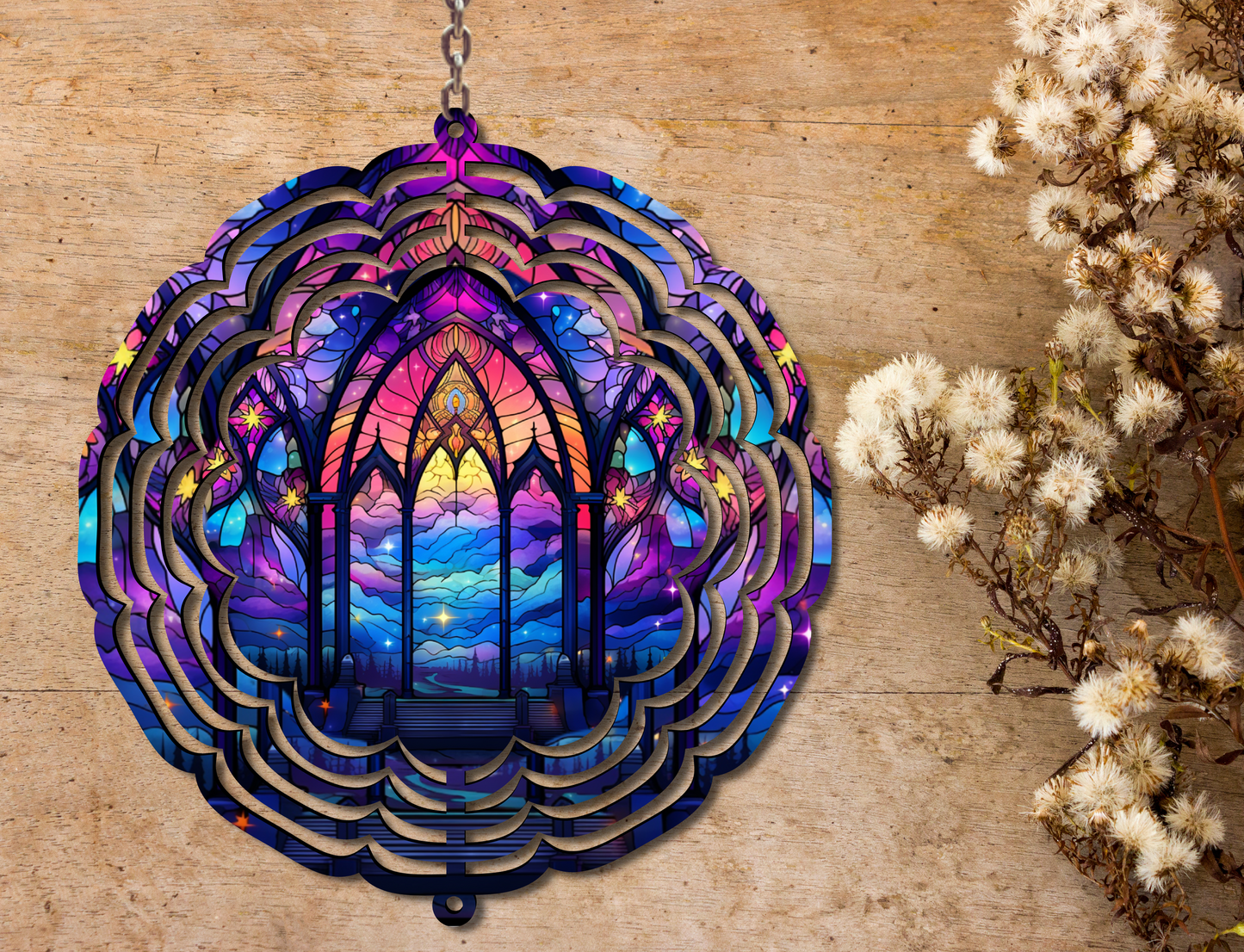 Northern Lights Wind Spinner (299)