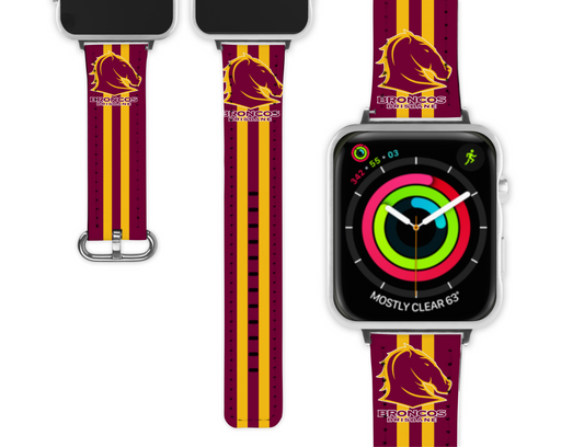 Brisbane Broncos Apple Watch Band (110)