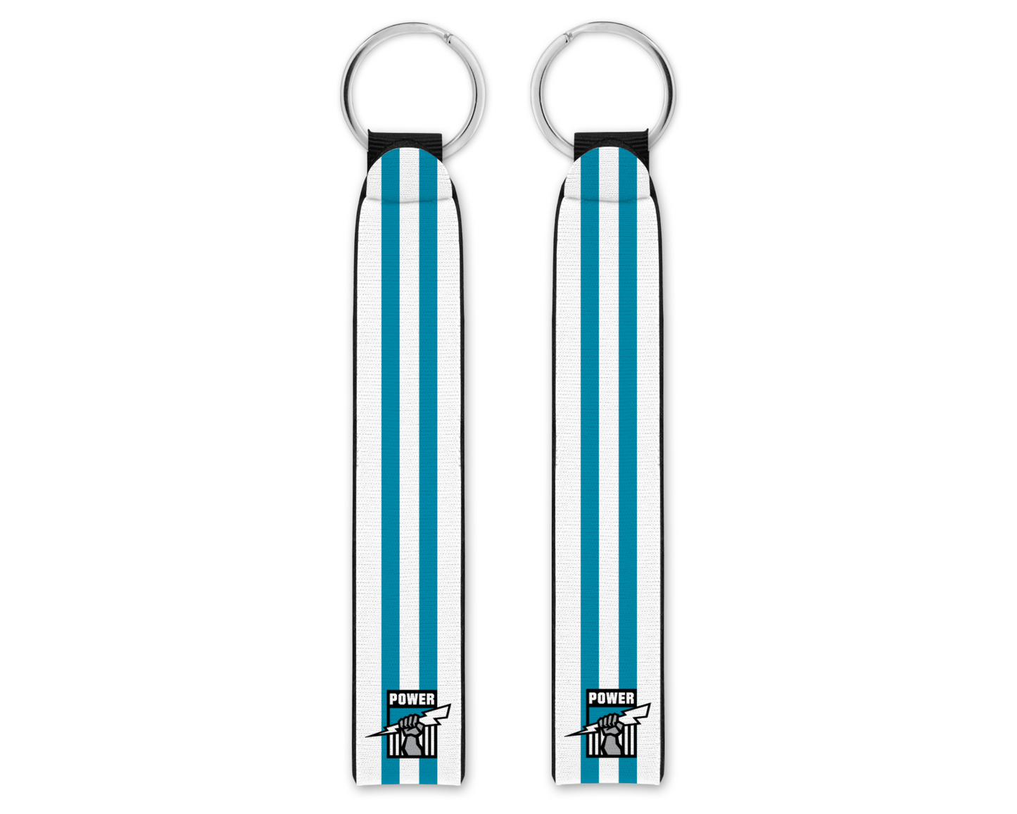Port Adelaide Power Wristband Keychain (025)