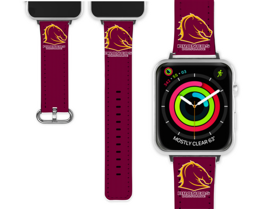 Brisbane Broncos Apple Watch Band (111)