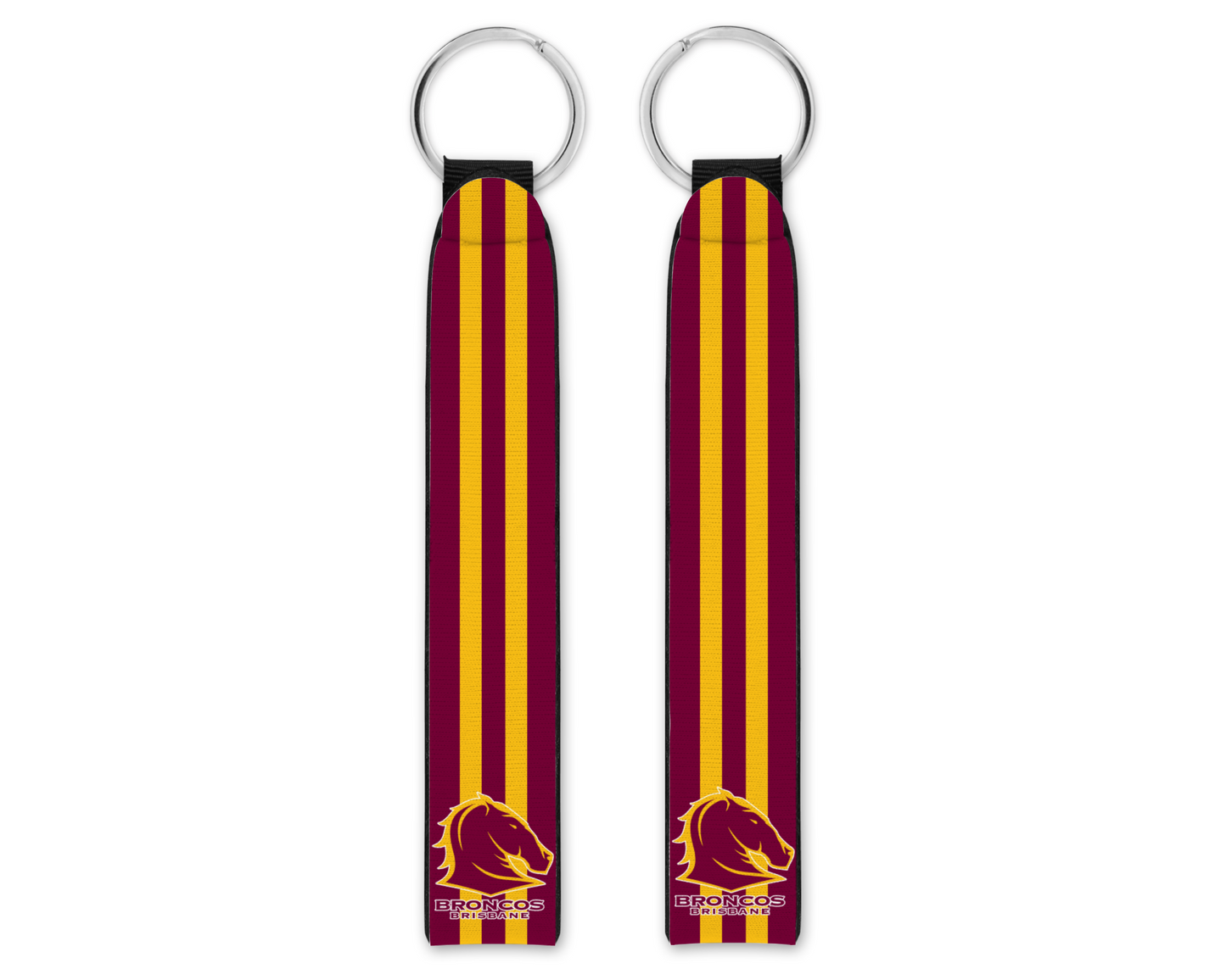 Brisbane Broncos Wristband Keychain (108)