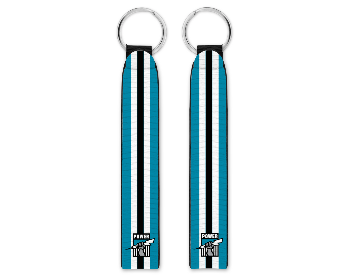 Port Adelaide Power Wristband Keychain (024)