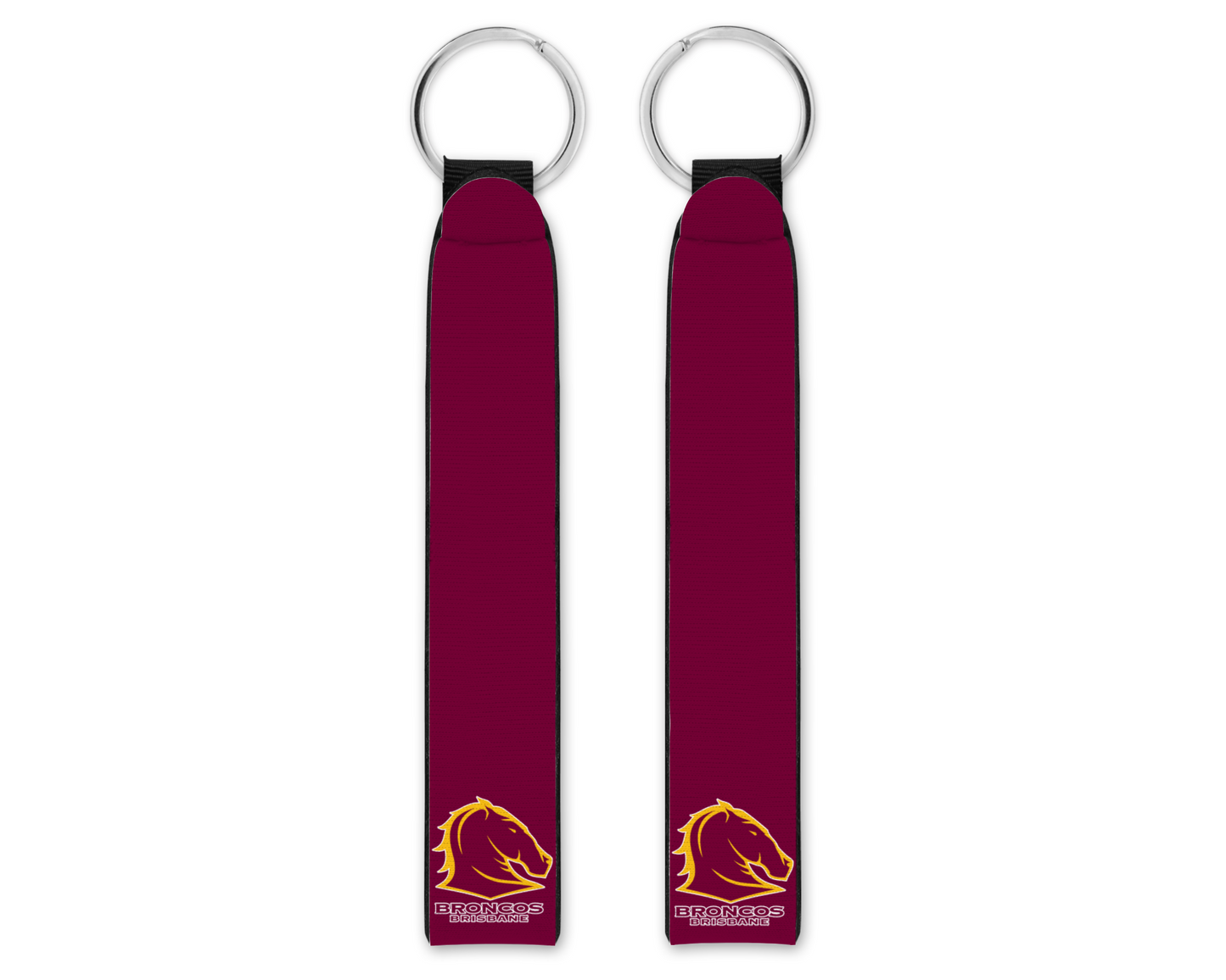 Brisbane Broncos Wristband Keychain (109)