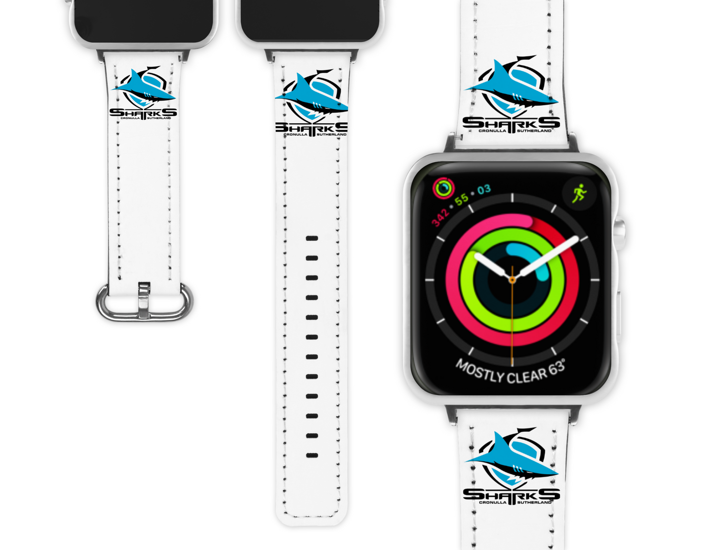 Cronulla Sharks Apple Watch Band (088)