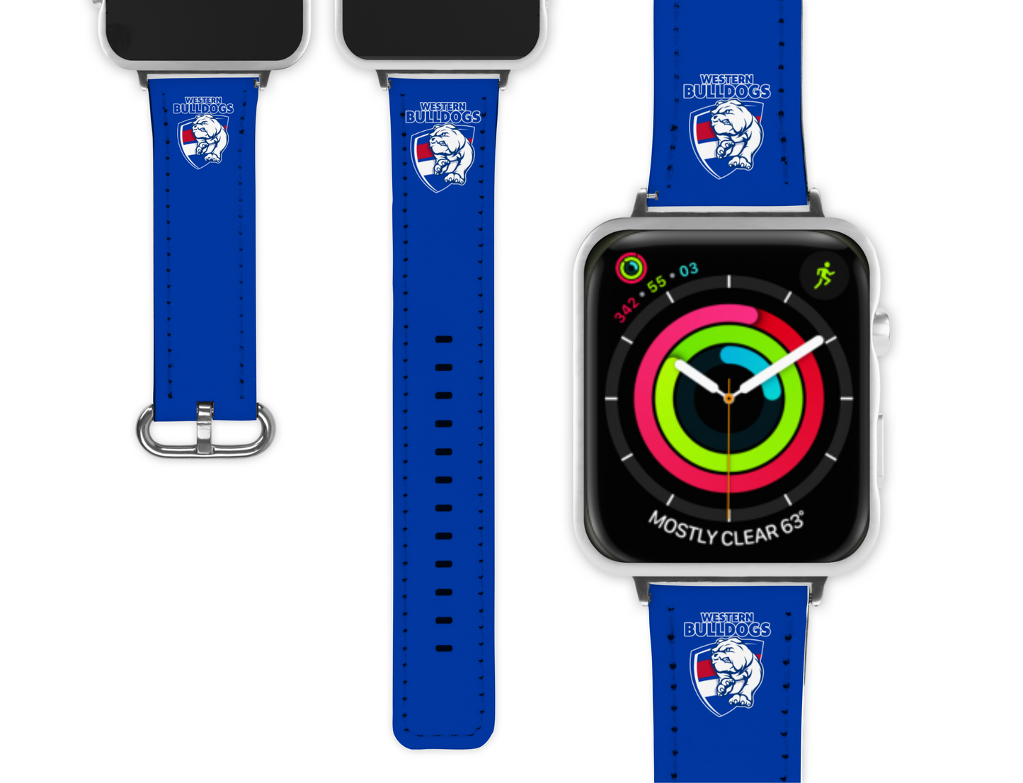 Western Bulldogs Apple Watch Band (002)