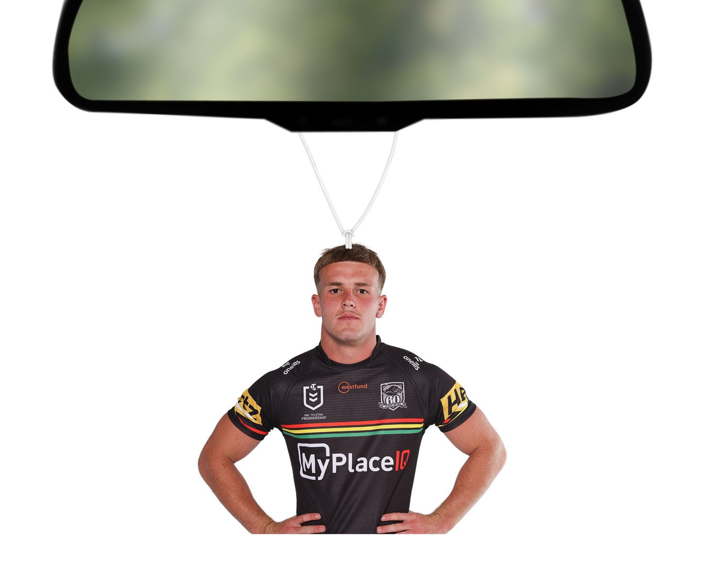 2026 Team Photo - Jaxen Edgar Car Air Freshener