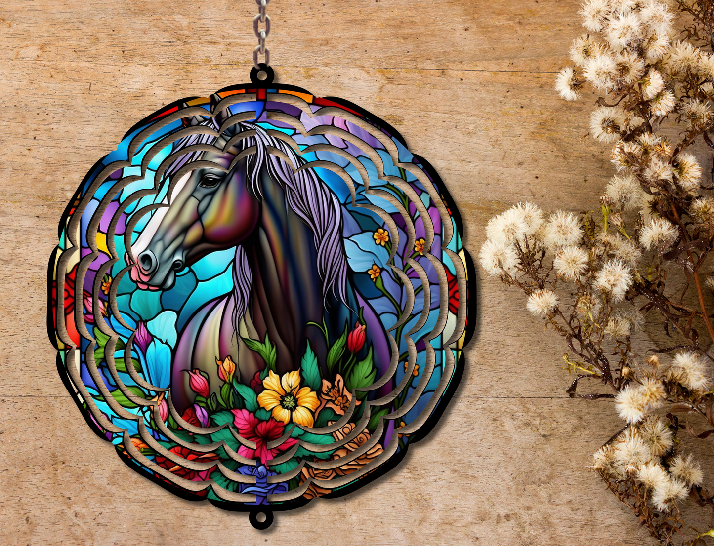 Horse Wind Spinner (101)