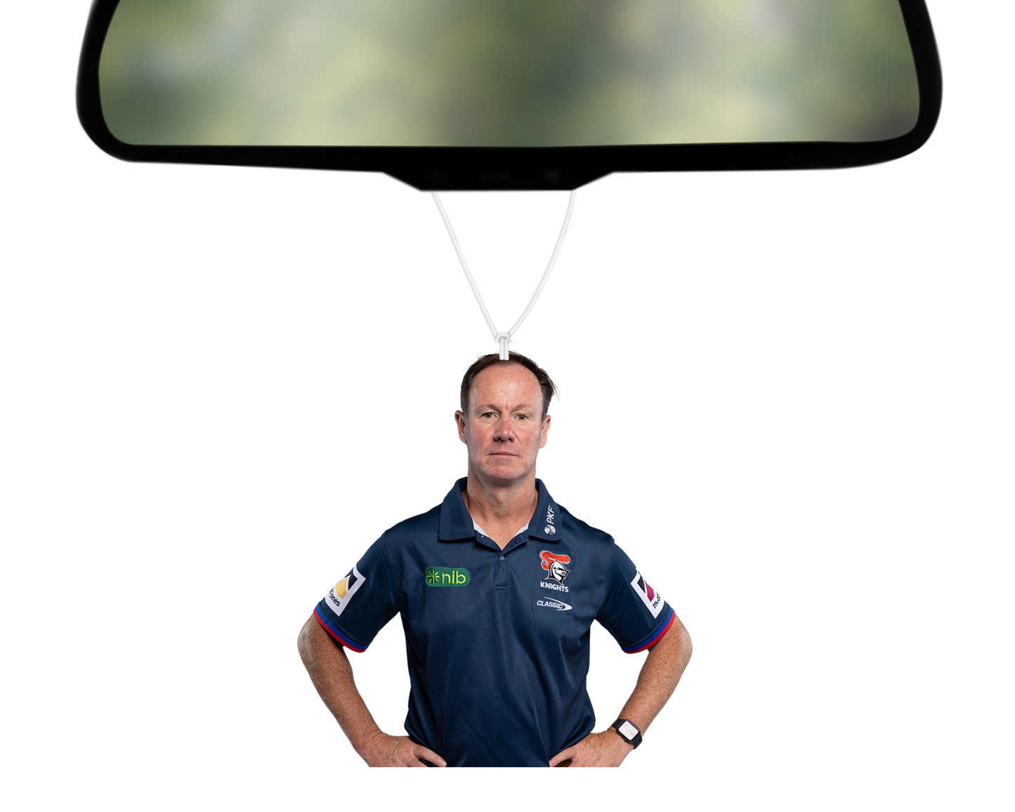 2026 Team Photo - Justin Holbrook Air Freshener