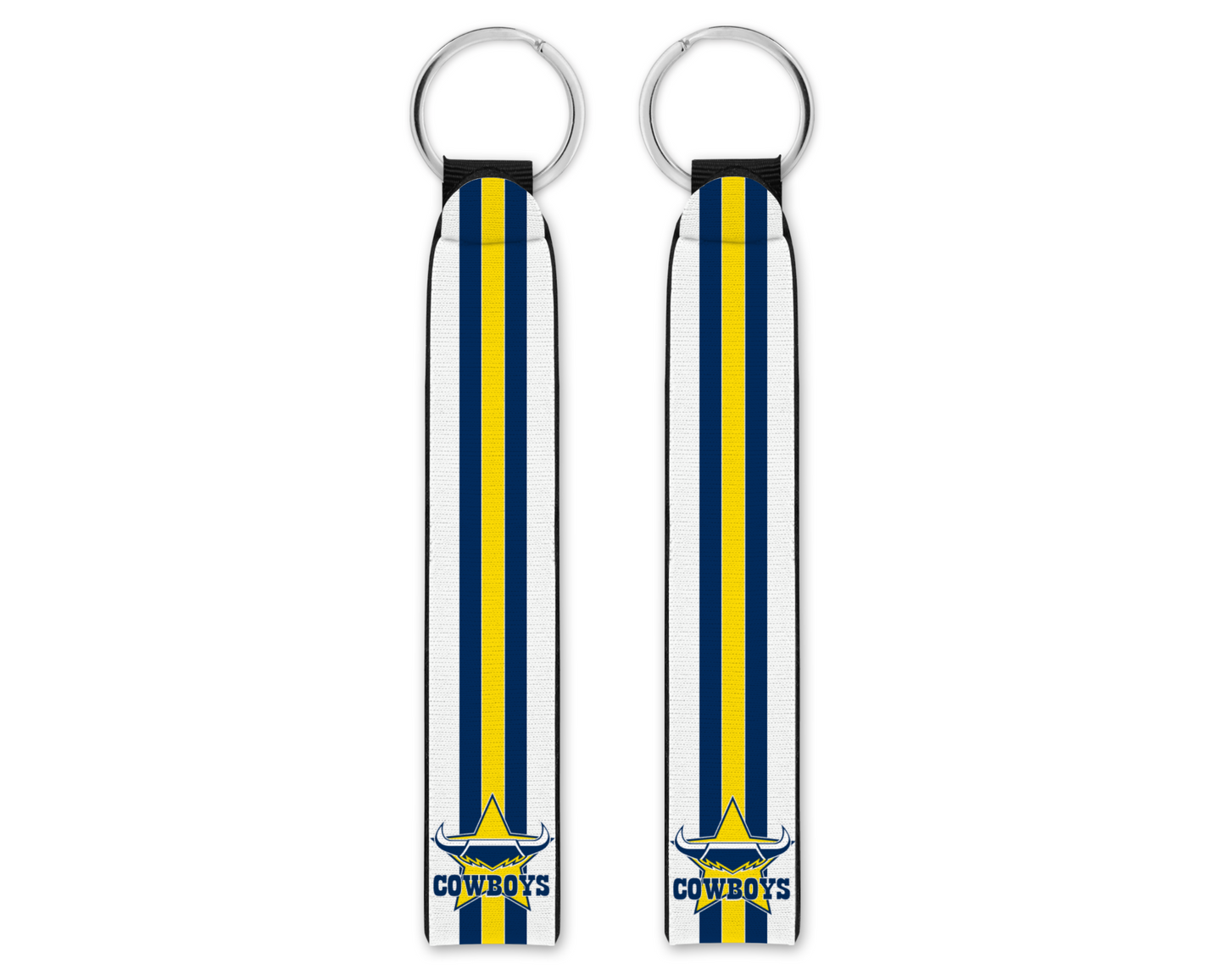 North Queensland Cowboys Wristband Keychain (031)